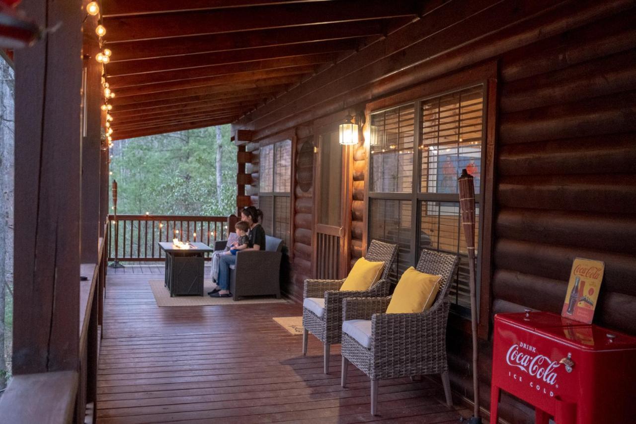 Vila Three Dog Night - Pet-Friendly Cabin With Hot Tub Blue Ridge Exteriér fotografie