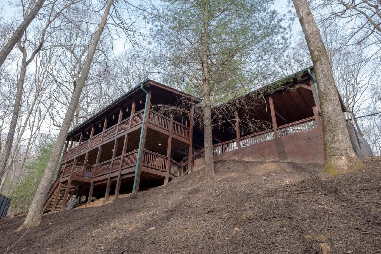 Vila Three Dog Night - Pet-Friendly Cabin With Hot Tub Blue Ridge Exteriér fotografie