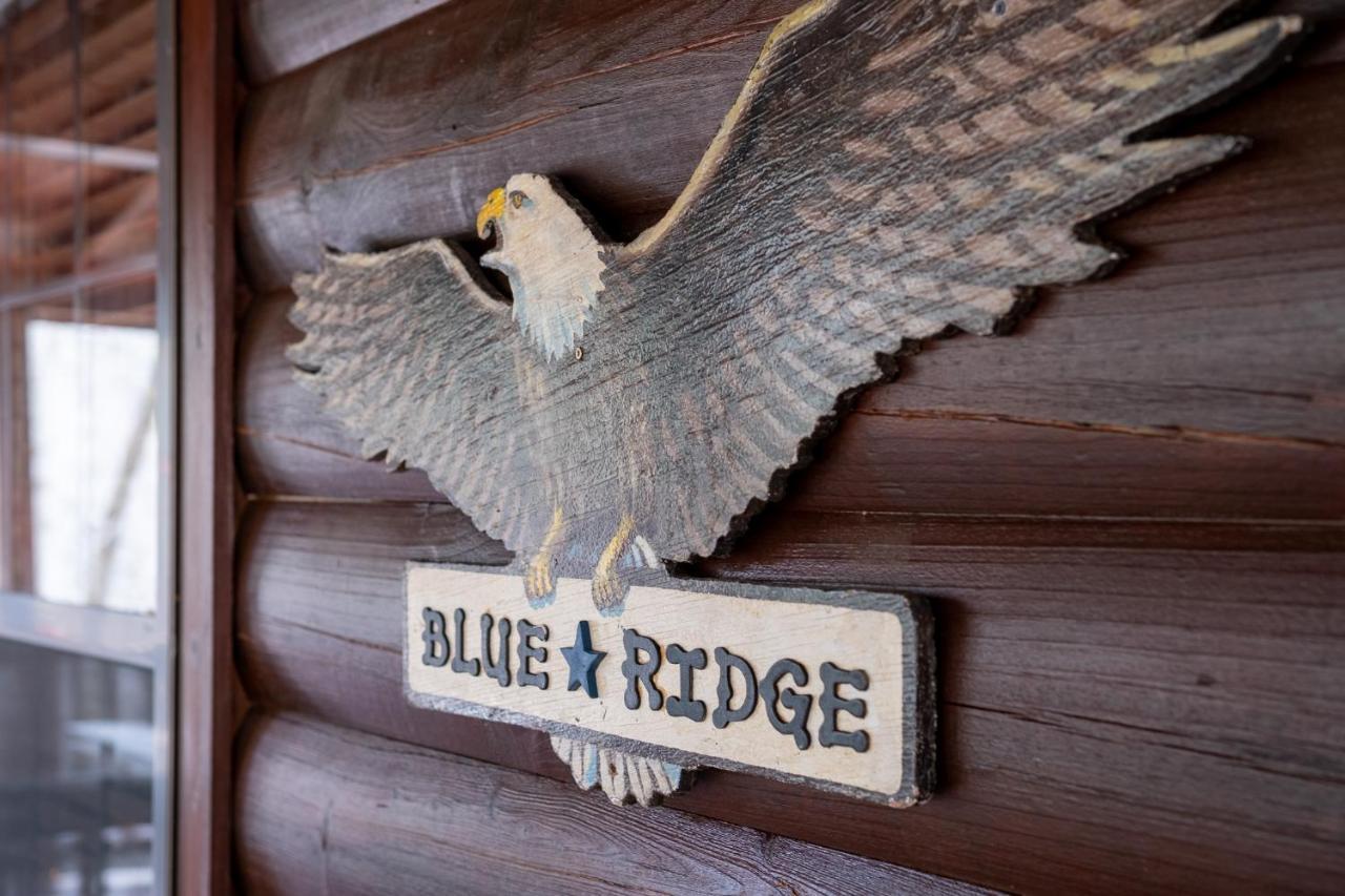 Vila Three Dog Night - Pet-Friendly Cabin With Hot Tub Blue Ridge Exteriér fotografie