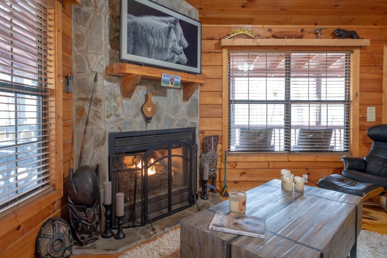 Vila Three Dog Night - Pet-Friendly Cabin With Hot Tub Blue Ridge Exteriér fotografie